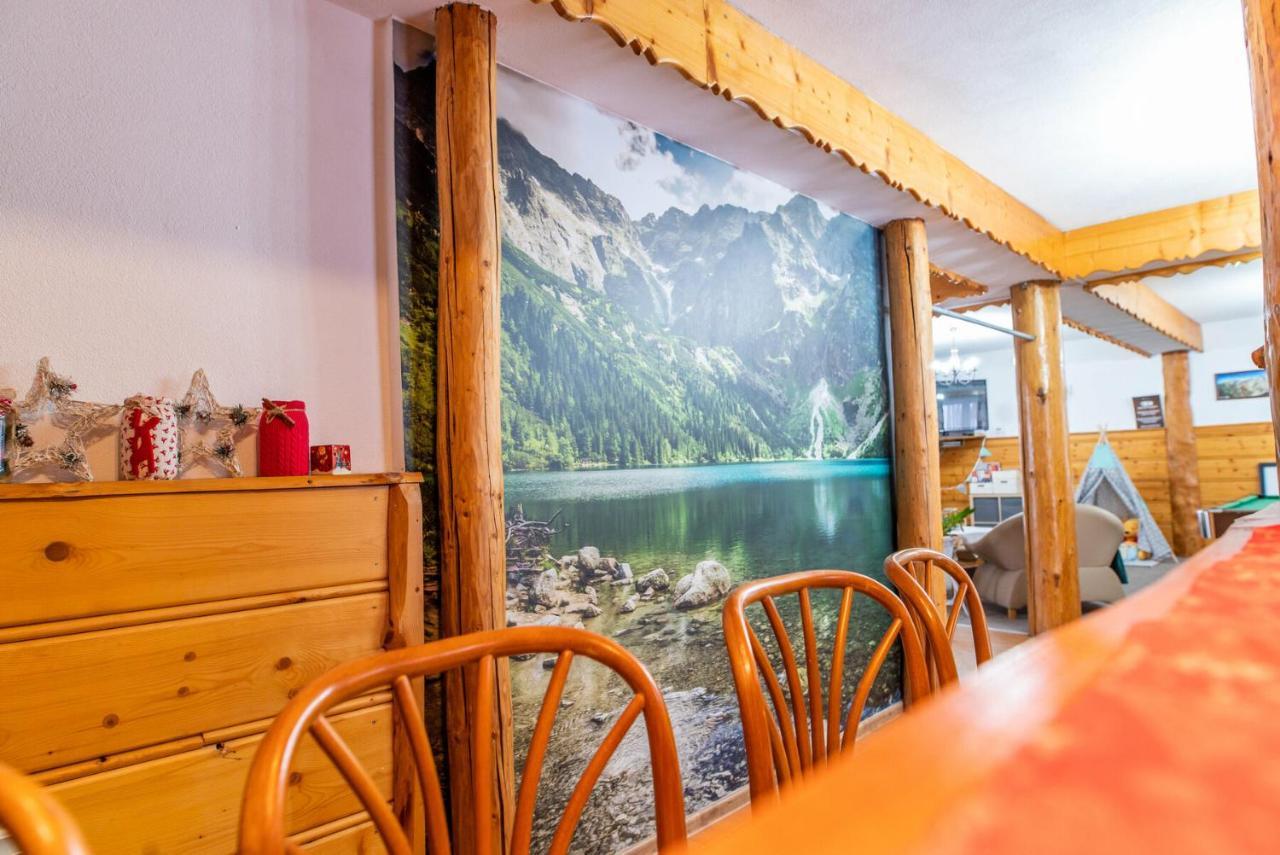Rodzinny Dom I Apartamenty U Ciwersa Z Balia W Ogrodzie Bialka Tatrzanska Dış mekan fotoğraf