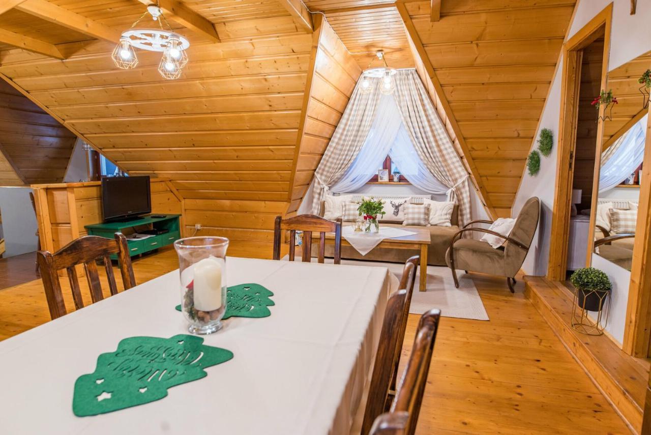 Rodzinny Dom I Apartamenty U Ciwersa Z Balia W Ogrodzie Bialka Tatrzanska Dış mekan fotoğraf